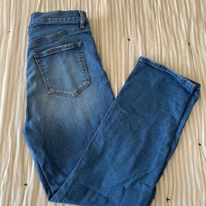 LOFT Women's Straight Leg Jeans - Blue